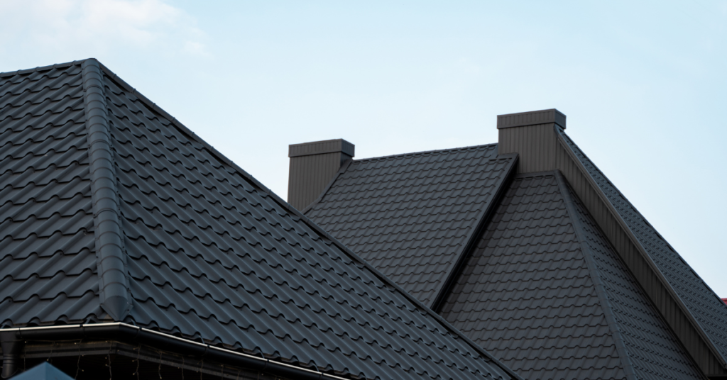 Black Metal Roofing