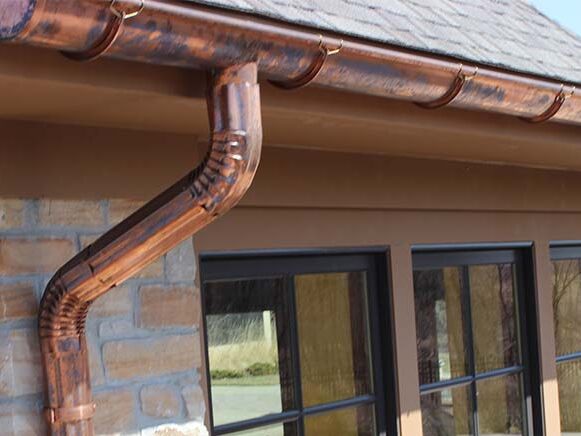 Copper Gutters