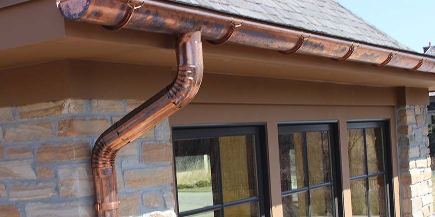 Copper Gutters