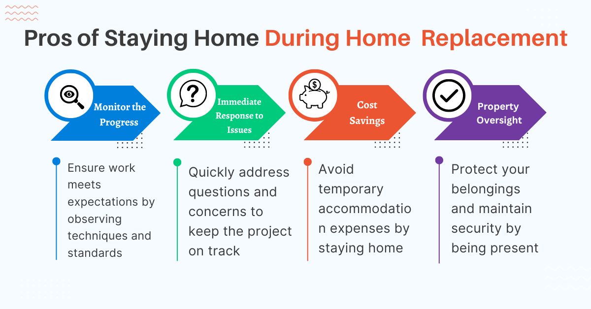 Pros of Staying Home During Home Replacement