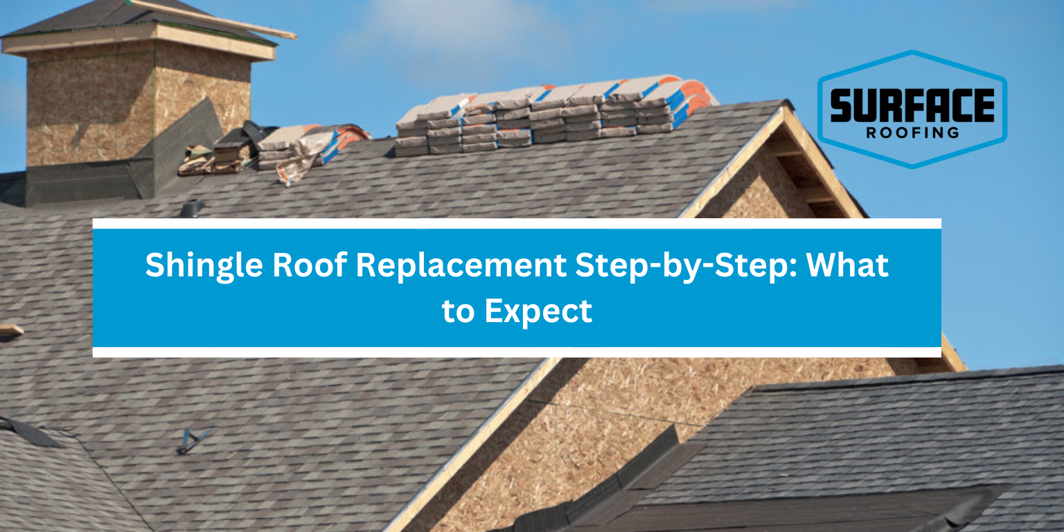 Shingle Roof Replacement Step-by-Step: What to Expect