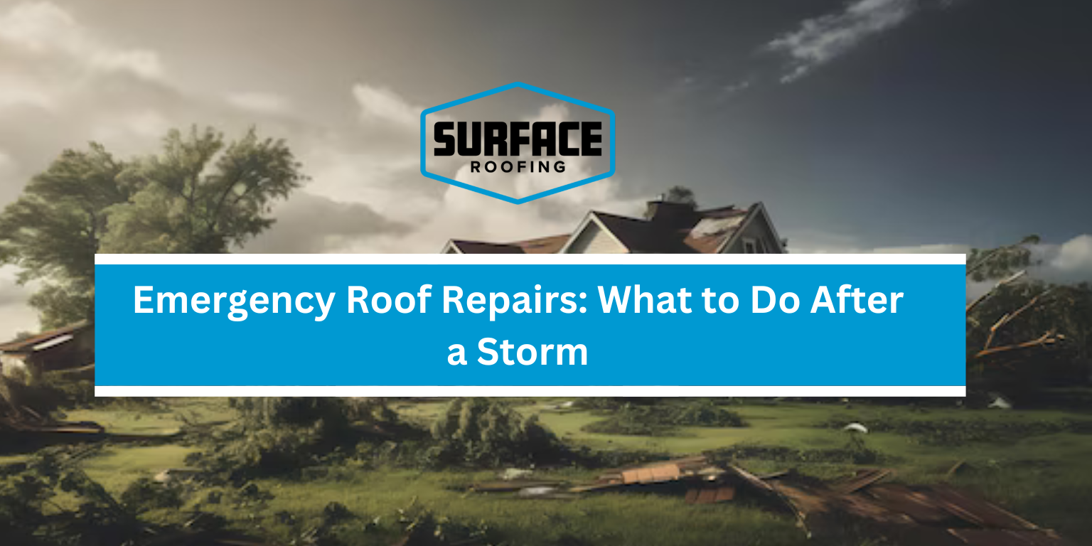 Emergency Roof Repairs: What to Do After a Storm