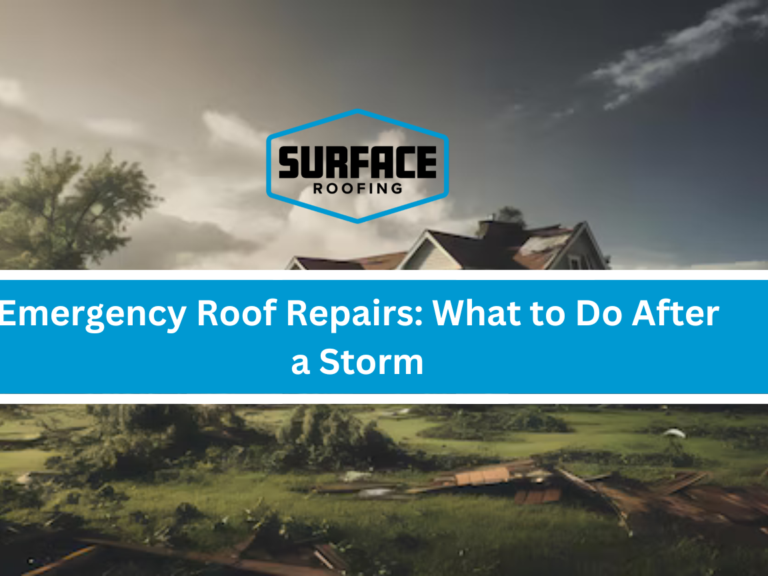 Emergency Roof Repairs: What to Do After a Storm